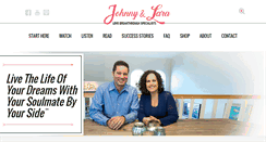 Desktop Screenshot of johnnyandlara.com